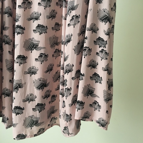 REBECCA MINKOFF Pink Print Sleeveless Swing Dress - Picture 3 of 8